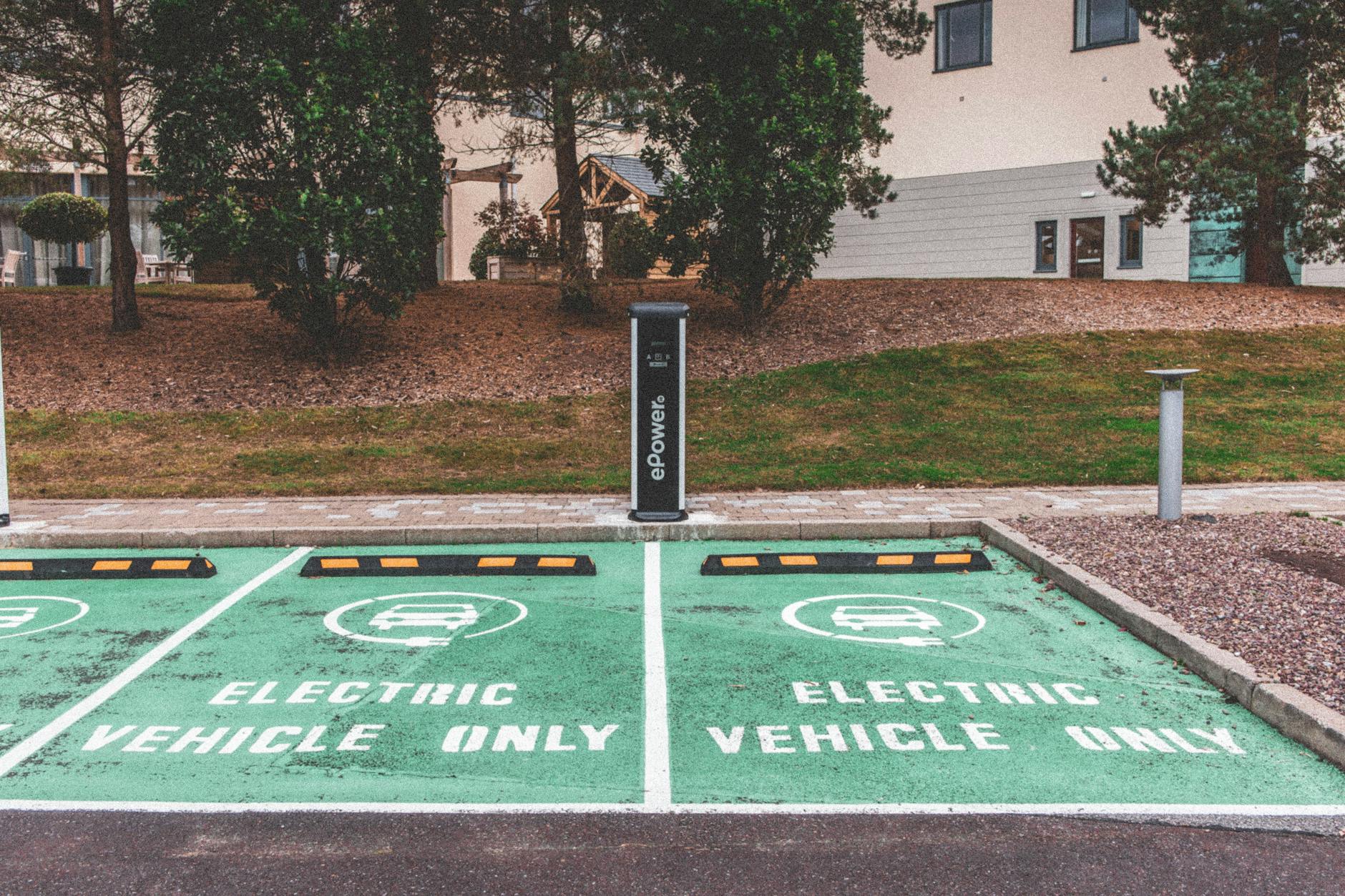 electric car charging station