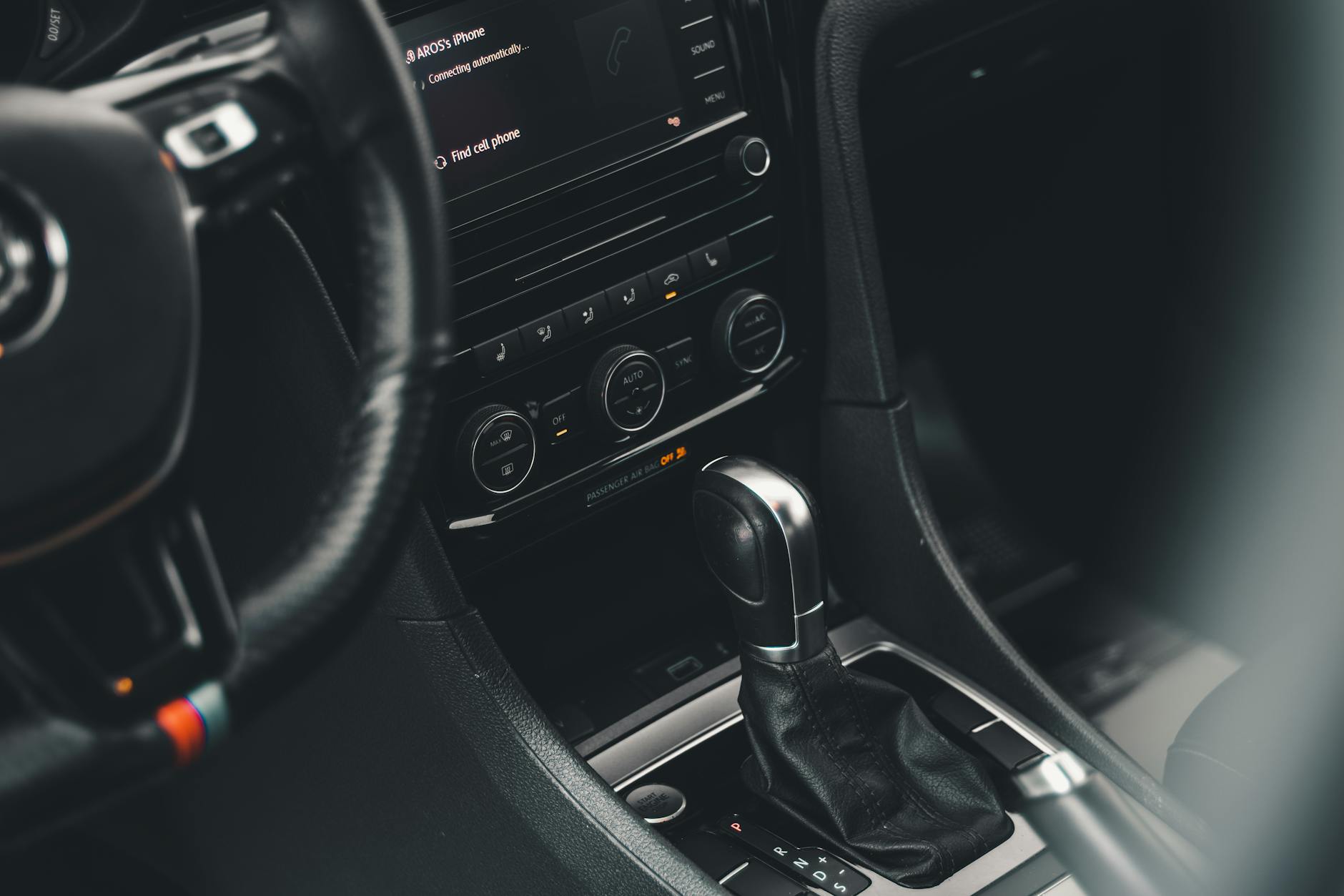 Volkswagen Golf interior design